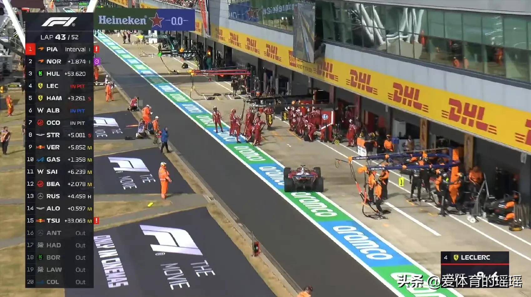 阿斯顿马丁绝杀威廉姆斯，汉密尔顿点燃赛场